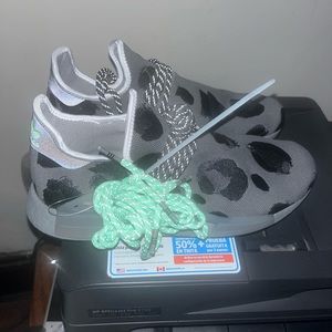 Adidas NMD Boost Pharrell Human Race Animal Print Grey Size 11